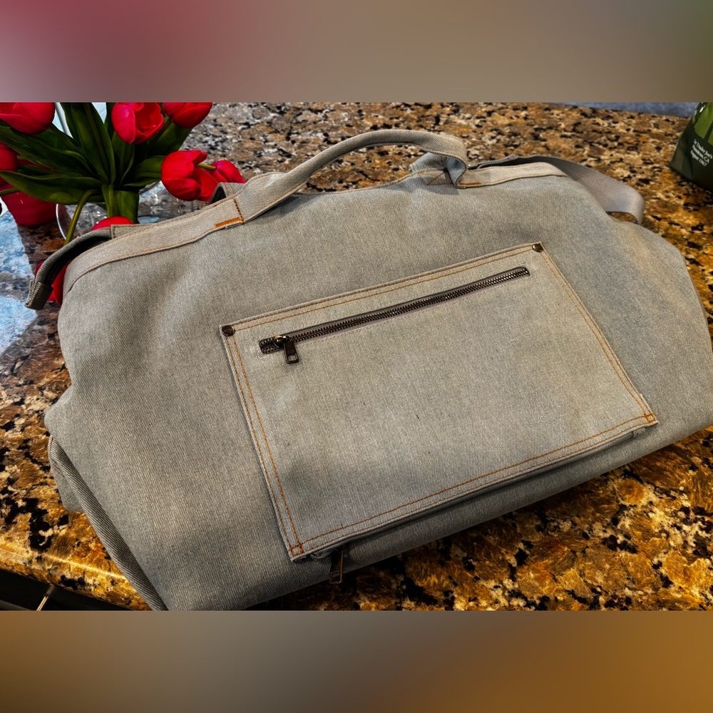 BEIS Gap Denim Blue Tote Bag - Picture 7 of 8